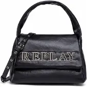 Replay Umhängetasche Handtasche Crossbody Bag Black schwarz