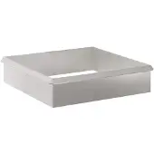vidaXL Schneckenzauns 8 stk. 100 x 3,5 x 25 cm Edelstahl Silber