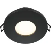 Maytoni Stark Downlight, Einbauleuchte GU10 Schwarz IP65 Ø8,4mm
