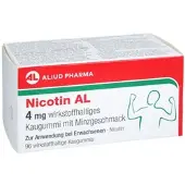 ALIUD Pharma GmbH NICOTIN AL 4MG Kaugummi 96 St