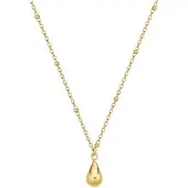 Brosway - Timeless gold-plated Tear Drop Perfect necklace BPC10
