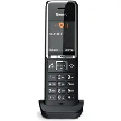 Gigaset 550 HX, Analoges/DECT-Telefon, Kabelloses Mobilteil, Freisprecheinrichtung, 200 Eintragungen, Schwarz