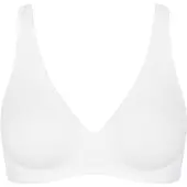 Sloggi Soft-BH "Basic+" perfekter Sitz, ohne Bügel, ohne Einlagen, tiefer V-Ausschnitt