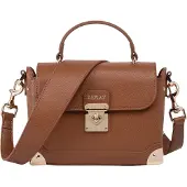 Replay Umhängetasche Handtasche Crossbody Bag Tan braun
