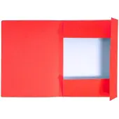 Exacompta Aktenmappe, DIN A4, Karton, rot
