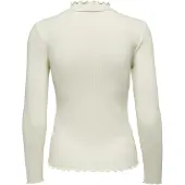 JDY Langarmbluse "JDYFRANSISKA L/S HIGHNECK TOP JRS NOOS" Viskosemischung, slim fit