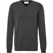 s.Oliver Pullover Grey/black Größe: M | Pullover Outlet | Herren | Grau