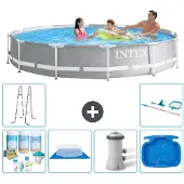 Intex Prism Frame Pool Rund - 366x76 cm - 7-teilig S21051