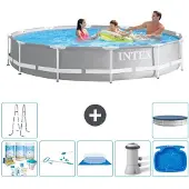 Intex Prism Frame Pool Rund - 366x76 cm - 8-teilig S20526