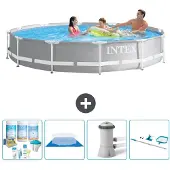 Intex Prism Frame Pool Rund - 366x76 cm - 5-teilig S21047