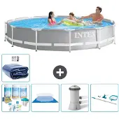 Intex Prism Frame Pool Rund - 366x76 cm - 6-teilig S20531