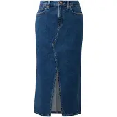 QS Rock Wadenlanger Denimrock
