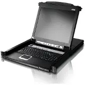 Aten CL5708M IT KVM-Switch 8-Port 17"-LCD Single Rail (PS/2-USB VGA) IT-Layout