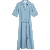 Comma Dresses Blue Denim Größe: 38 | Blusenkleider Outlet | Damen | Blau
