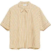 Comma Blouses Beige Größe: 38 | Business hemden Outlet | Damen | Braun