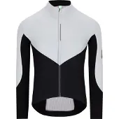 Q36.5 - Dottore Hybrid Que L/S Jersey - Radtrikot Gr M schwarz/grau