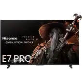 Hisense 85 '' E7S Pro | Hi-QLED Smart TV 4K 144 Hz, 2,16 m (85"), 3840 x 2160 Pixel, DLED, Smart-TV, WLAN, Schwarz