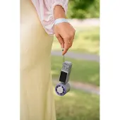 Verbatim Cool ’n’ Go Ice Touch Pro Handheld Fan Purple/Grey