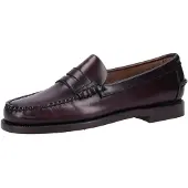 Sebago Classic Dan Damen Brown Burgundy-Schuhgröße 40,5