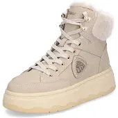 Blauer Damen Schnürboot Maribel taupe