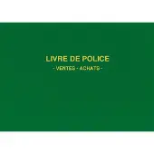 ELVE Registre "Livre de police m‚taux pr‚cieux", 200 pages