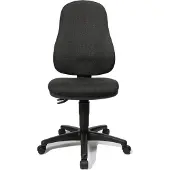 Topstar Point 60, Bürostuhl, Schreibtischstuhl, Stoff, anthrazit