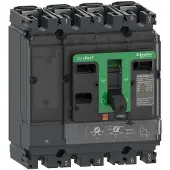 Schneider Electric C25R4TM200 Kompaktleistungsschalter ComPacT NSX250R mit TM200D 4P4D 200A, 200kA/415V AC