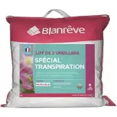 Blanreve Weiße 60 x 60 cm Entspannungskissen (2er Set)