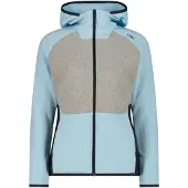CMP Woman Jacket FIX Hood grey mel-sky (62UZ) 34