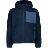 CMP MAN Jacket FIX Hood denim mel. (N877) 56
