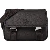 Lacoste Umhängetasche Messenger Bag Buffle dunkelbraun