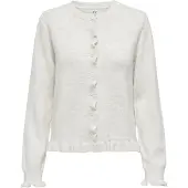 JDY Strickjacke "JDYLETTY L/S ON FRILL CARDIGAN KNT NOOS"