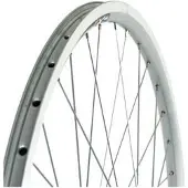 Roland Ruota Anteriore 28 Offset Alluminio Profilo V Argento Zincato