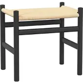 Carl Hansen & Son Carl Hansen - CH53 Hocker, Buche soft schwarz lackiert