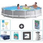 Intex Prism Frame Pool Rund - 366x76 cm - 5-teilig S3