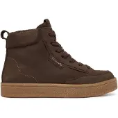 Tamaris Schnürboots Plateauboots, Herbstboots mit seitlichem Label