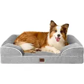 Merkloos Orthopädisches Hundebett – Mit Memory-Schaum – Größe: Groß