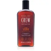 American Crew Daily Shampoo, 500 ml, Shampoo, Nicht-professionell, Männer, normales Haar, öliges Haar, Farbschutz, Feuchtigkeitsspendend, Glanz