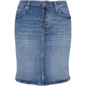 s.Oliver Skirts Blue Denim Größe: 36 | Miniröcke Outlet | Damen | Blau