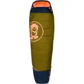 TROLLKIDS - Kid's Fjell Dreamer Extendable - Kinderschlafsack Gr 160-190 x 68 x 50 cm - Body Length: 130-170 cm oliv
