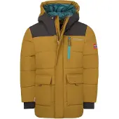 TROLLKIDS Kinder Torsvag Parka bronze 152
