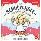 Sonstige Verlage Schutzengel Postkartenkalender 2024