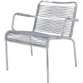 Fiam - Mya Spaghetti Loungesessel, grau