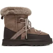 Emu Damen Schuhe, Modell Blurred W12641MUSH, aus Naturleder, Braun