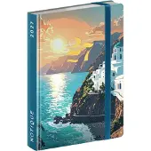 Presco Wochenplaner Taschenkalendar Riviera 2027