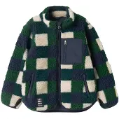 Liewood Nolan Fleecejacke, Mega Check/Bright Garden, 116