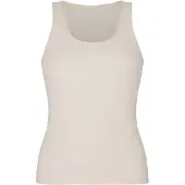 Hunkemoller Damen Singlet Basic Weiß