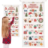 Dripio Adventskalender zum Befüllen, 24 Fächer, Aufhänger, Weihnachtskalender