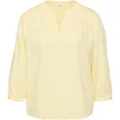 s.Oliver Bluse aus Seersucker mit Raffungen