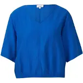s.Oliver Strukturierte Bluse im O-Shape